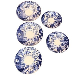 Mikado Royal Crown Derby bone china plates